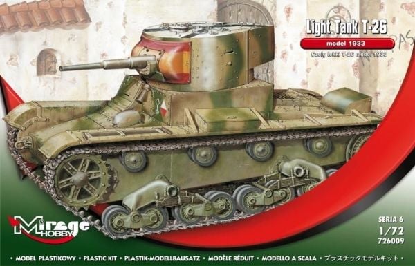 Mirage kevyt panssarivaunu T-26 malli 1933