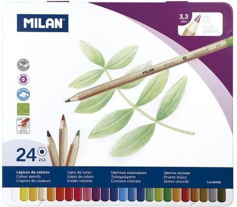 Milan Öljykynät 24 väriä