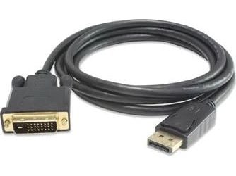 PremiumCord KPORTADK02-01, 1 m, DisplayPort, DVI, Hankjønn, Hankjønn, Rett