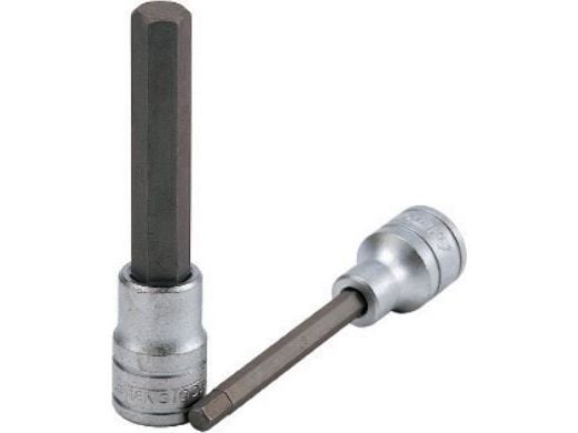 Teng Tools innvendig sekskant sekskanthylse 1/2" H5 x 100 mm lang (117450106)