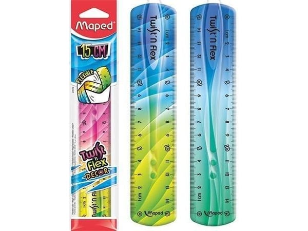Maped Twist'n Flex dekor linjal 15 cm