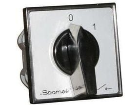 Spamel-nokkakytkin 0-1 1P 25A sisäänrakennettavaan (SK25-1.825P03)