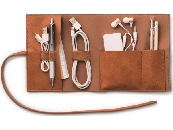 Bookaroo Travel Tech-Tidy reiseorganisator brun