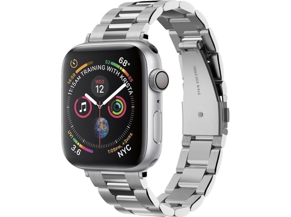 Spigen 061MP25943, Band, Smartklokke, Sølv, Apple, Watch Series 5 / 4 (40mm), Rustfritt stål