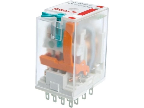 Relpol Teollisuuden minirele 4P 250V 7A IP40 R4n-2014-23-1024-WTLD - 860412 - 860412