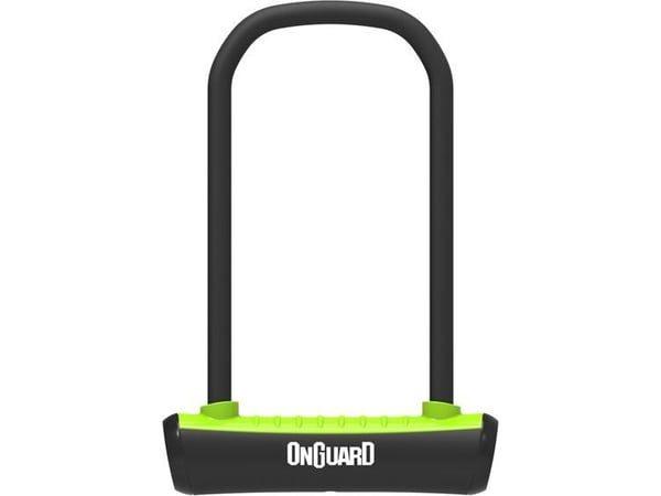 OnGuard sykkellås U-Lock Neon grønn 115x230 mm (8153GR)