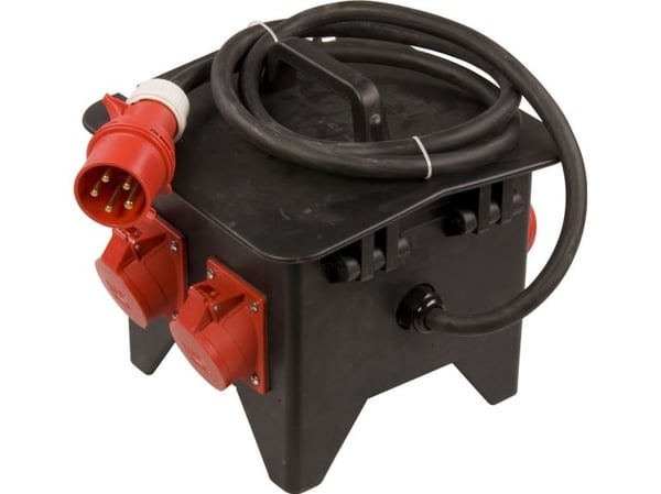 Kannettava jakokeskus SŁUPSK 2x32A/5P 2x5P/2xB16 4xGS/4xB16 FI 9474590W FI 9474590W