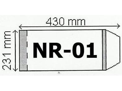 Narnia omslag til mappe B5, justerbar nr 1 (25 stk) (131648)
