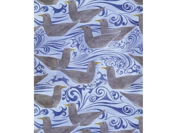 Museums & Galleries gratulasjonskort 17×14 cm med konvolutt Seagulls