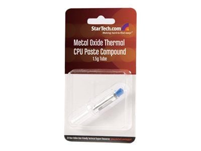 Startech Thermal Paste, High Performance Thermal Paste, Re-sealable Syringes (1.5g), Metal Oxide Heat Sink Compound, CPU Thermal Paste, Thermal Glu...