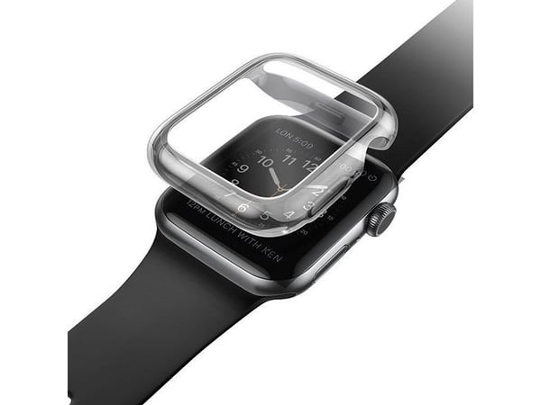 Skyddsram för skärm Apple Watch 4/5, silver, 44 mm