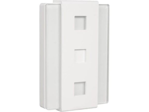 Zamel GNS-248 GLASSO Dørklokke 230 V (max) 85 dB (A) Hvid
