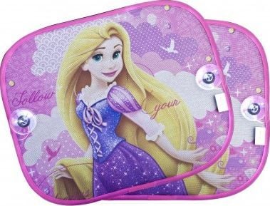Zuma Kids bilsolskjermer Prinsesser 2 deler Zuma Kids bilsolskjermer Prinsesser 2 deler