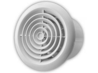Vents axial väggfläkt Ø150 24W 38 dB kullager (150PFL)