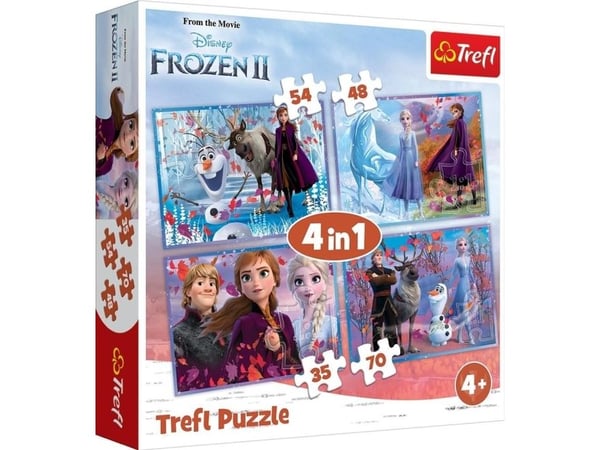 Trefl 34323, 54 styck, Andra, 4 År