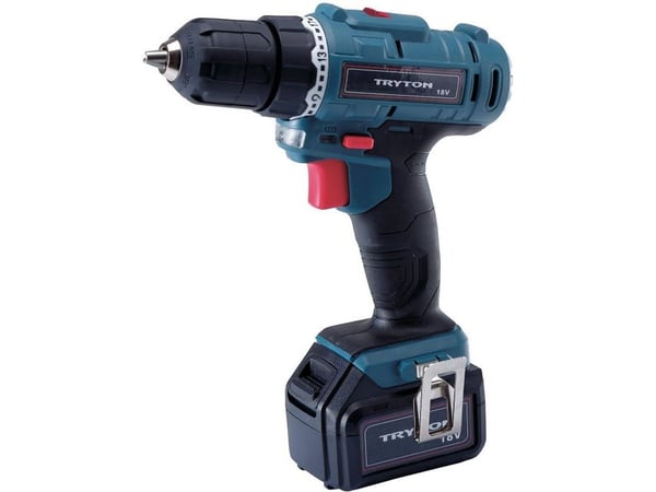 Tryton TFV18B2 boremaskin/skrumaskin 18 V 2 x 1,5 Ah batterier