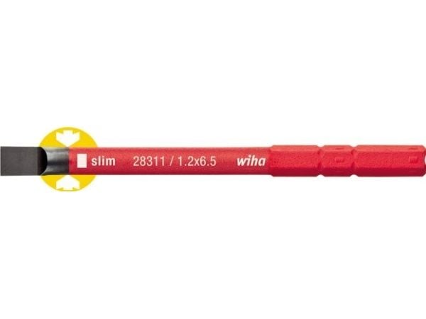 Wiha slimBit, 1 kpl, avaus, 6,5 mm, 75 mm, 11,22 g