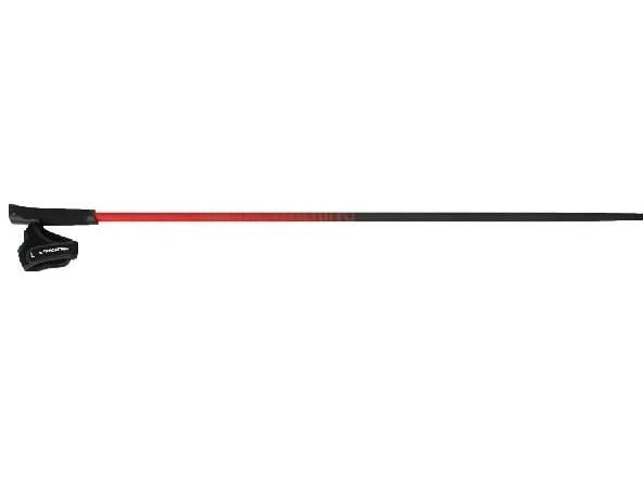 Nordic Walking Pro Trainer 115cm vikingestave rød/sort