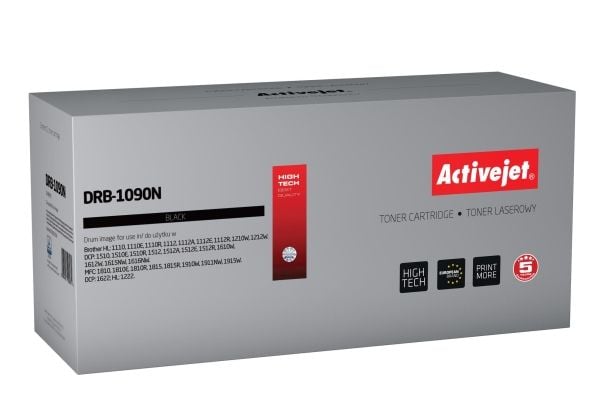 Activejet DRB-1090N, Yhteensopiva, Brother, Brother HL: 1110, 1110E, 1110R, 1112, 1112A, 1112E, 1112R, 1118, 1208, 1210W, 1210WE, 1212W, 1222...., ...