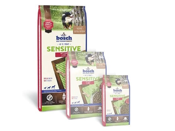 BOSCH Sensitive Lamb&Rice - tørfoder til hunde - 15 kg