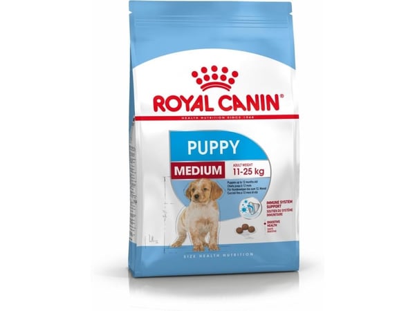 Royal Canin Medium Puppy, Valp, Mais, Fjærfe, 4 kg