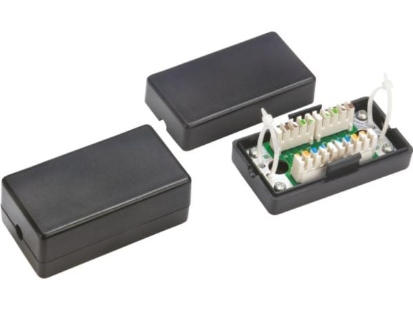 Alantec WTM06, Cat5e, Svart, 1 styck