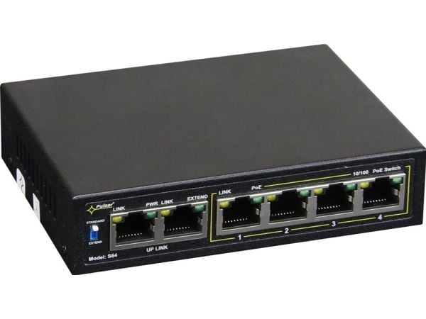 Switch POE 4+2 Pulsar S64