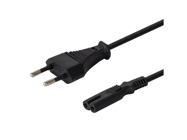 SAVIO CL-105 - Strømkabel - Europlug (han) til 2 pin strøm - 250 V - 5 A - 3 m - lajitelma