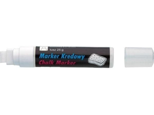 TOMA kritmarkör 15x8 mm vit TOMA - 265055