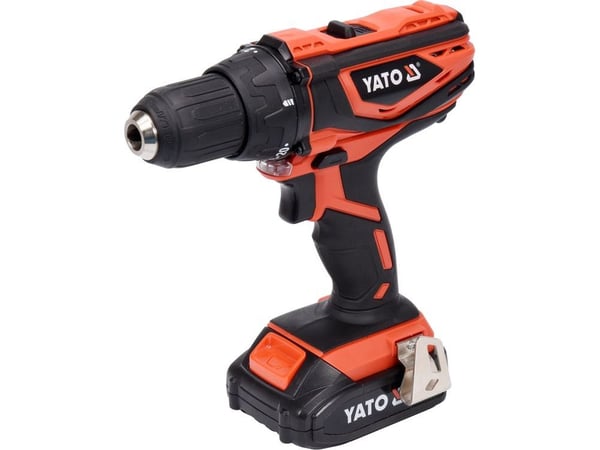 YATO batteridrevet boremaskin/skrutrekker YT-82780 18V 2Ah Li-Ion