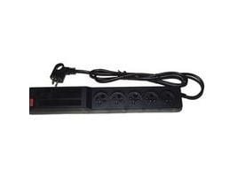 Acar strömförsörjningslist 504WF RACK 5x 230V PL 3 m (W0074)