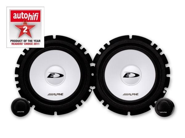 Alpine SXE-1750S - Högtalare - 45 Watt - 2-vägs - komponent - 6"