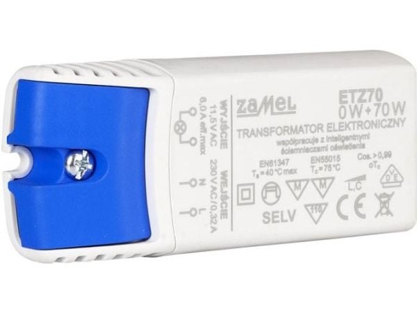 Zamel Elektronisk transformator 230/11,5V 0-70W ETZ70 (LDX10000043)
