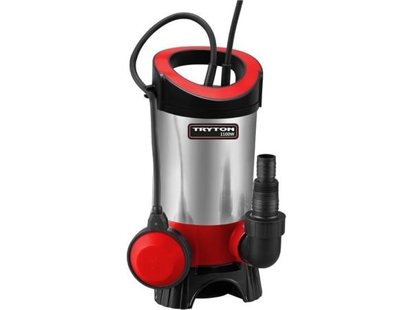 Tryton Triton 1100W 11m nedsenkbar skittenvannspumpe (TPB1100)