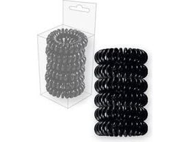 TOP CHOICE pynt/slettklosser Wiwre black 6 stk