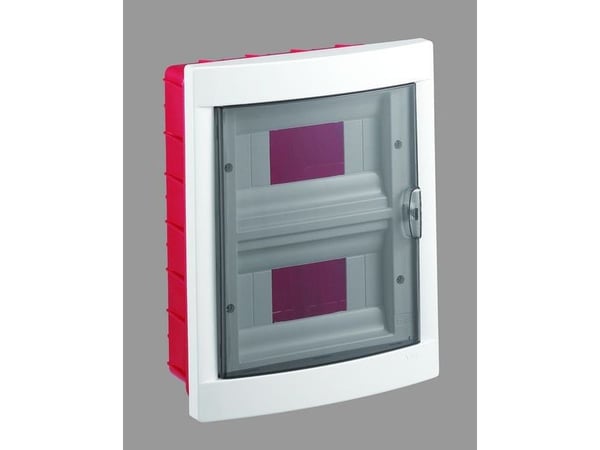 Viko modulär fördelare 2x8 infälld IP40 trycklås (90912016)