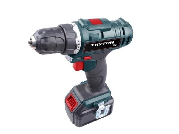 Tryton TFV18 boremaskin/skrumaskin 18 V 1 x batteri 1,5 Ah