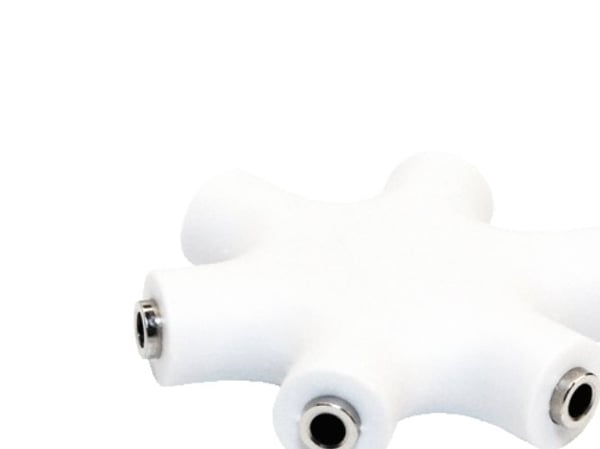LogiLink LogiStar - Ljudsplitter - mini-phone stereo 3.5 mm hona till mini-phone stereo 3.5 mm hona - 20 cm