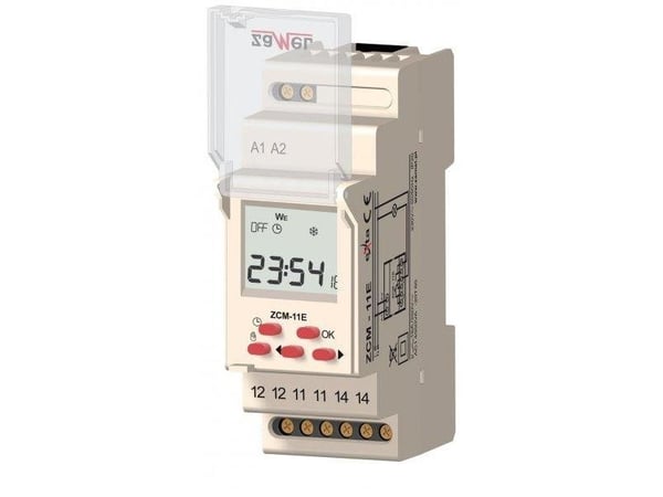 Digitaalinen 1-kanavainen viikoittainen ajastin Econo 230V AC ZCM-11E EXT10000185