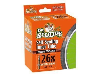Weldtite slange med punkteringsbeskyttelse DR SLUDGE PUNCTURE PROTECTION INNER TUBE 26" x 1.50-2.10 presta (WLD-04015)