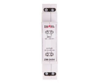 Zamel-impulssivirtalähde 230VAC/24VDC 0.4A ZIM-24/04 EXT10000162