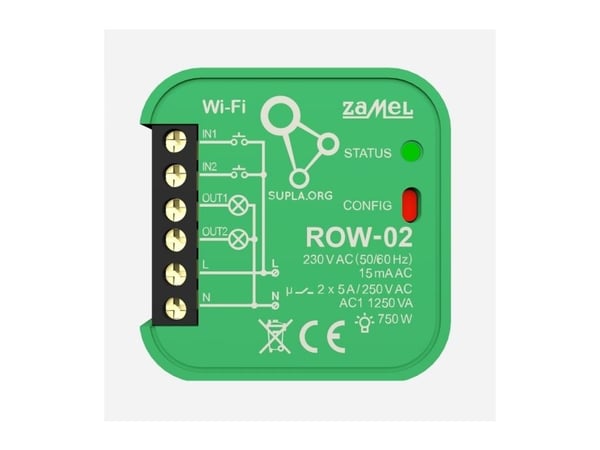 Zamel SUPLA rullgardins-/jalusistyrning Wi-Fi SRW-01 (SPL10000004)