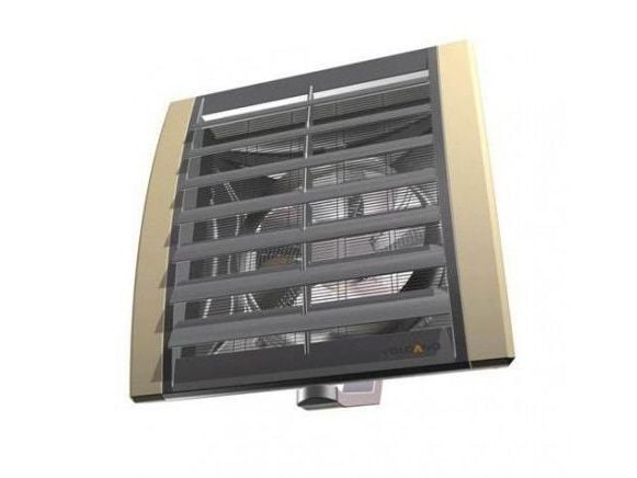 VTS varme-/ventilasjonsapparat Volcano 3-20kW Mini EC svart (VL1401010455)
