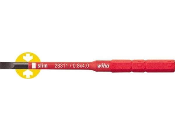Wiha slimBit, 1 kpl, avaus, 4 mm, 75 mm, 8,4 g