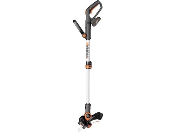 WORX WG163E.2, 2 yhdessä raivaussaha ja siimatrimmeri, 30 cm, Nailonsiima, Musta, Oranssi, Akku, 20 V