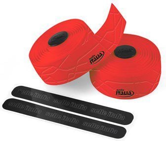 Selle Italia styretape til styret ITALIA GRAN FONDO gr. 2,5 mm gel grønn/rød (SIT-0000000000E13)