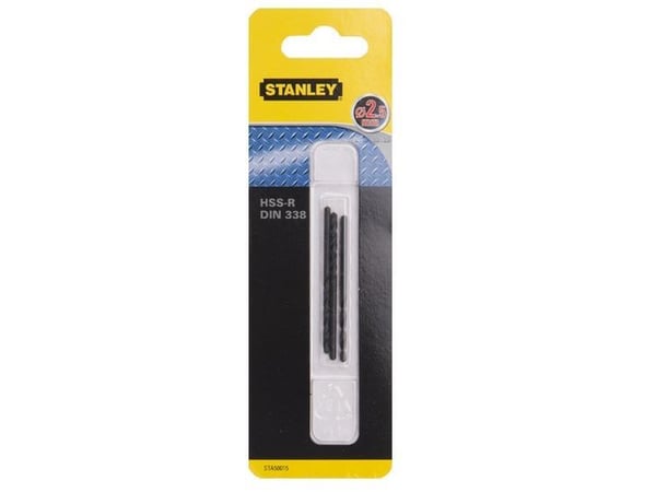 Stanley STA50020-QZ, Drill, Drill bit set, 3 mm, 61 mm, Metall, 3,3 cm