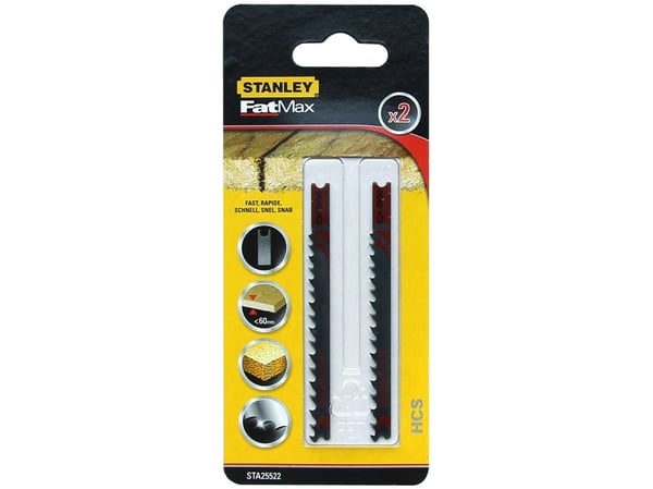 Stanley FatMax pistosahanterät U 2kpl puulle STA25522
