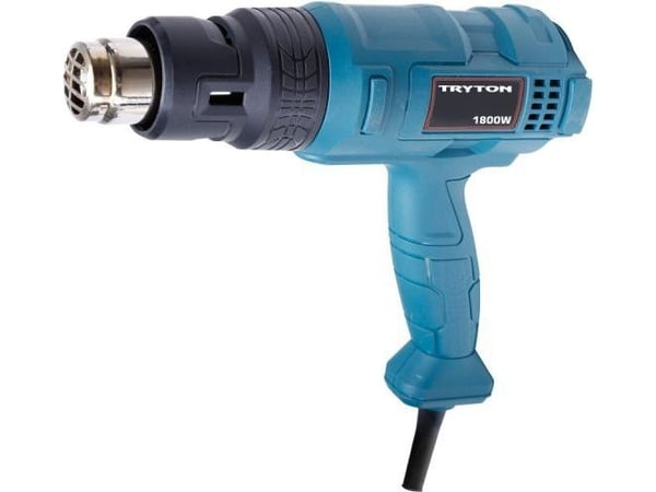 Tryton THL1800 kuumailmapistooli 1800W 3-vaiheinen lämpötilan säätö 50-550 ST.C