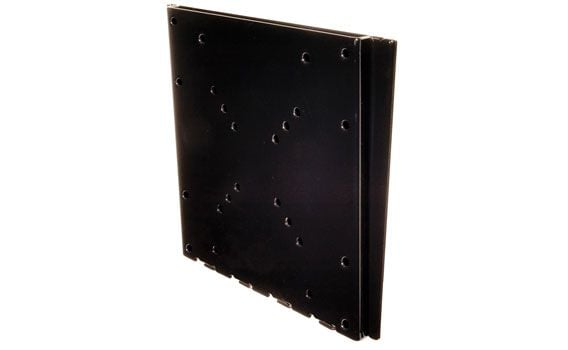 Peerless PARAMOUNT Universal Flat Wall Mount PF632 - Monteringssett (veggplate, monteringsadapter) - for LCD-TV - glanssvart - skjermstørrelse: 10"...